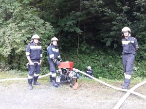 © Freiwillige Feuerwehr Proleb 190729 – Übung Kletschach