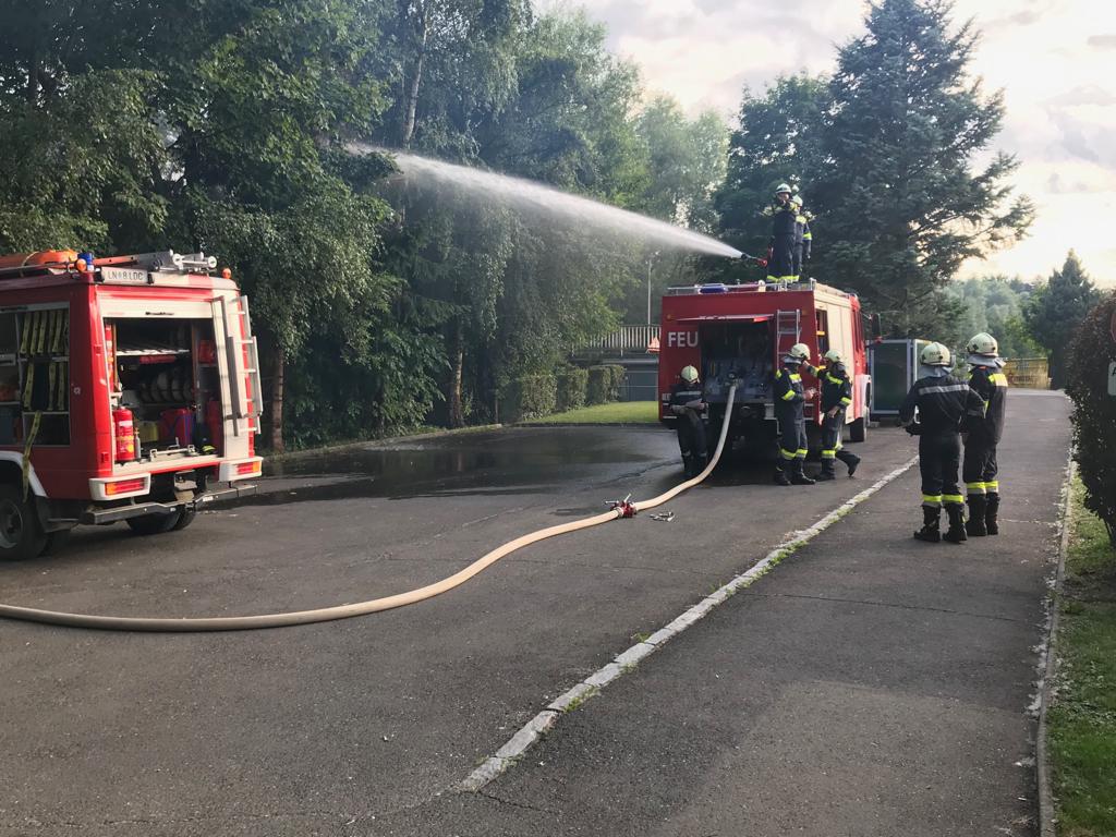 190715 – Übung Köllach Brücke